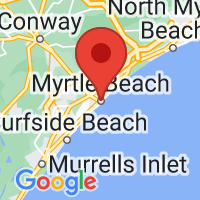 Map of Myrtle Beach, SC